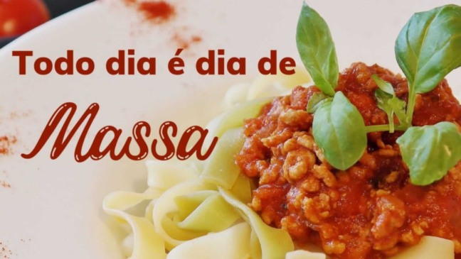 Prato com macarrão