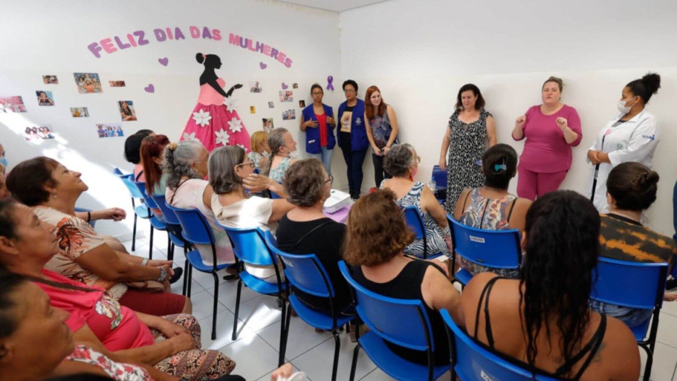 Evento na Nova UBS São Camilo, em Jundiaí