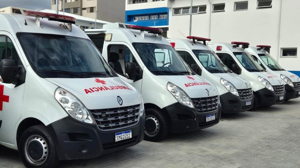 Novas ambulâncias em Jundiaí Novas ambulâncias em Jundiaí