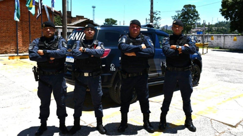 Equipe da Guarda Municipal de Jundiaí