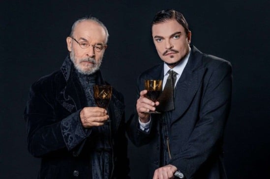 Peça 'O Veneno do Teatro', com Osmar Prado e Maurício Machado