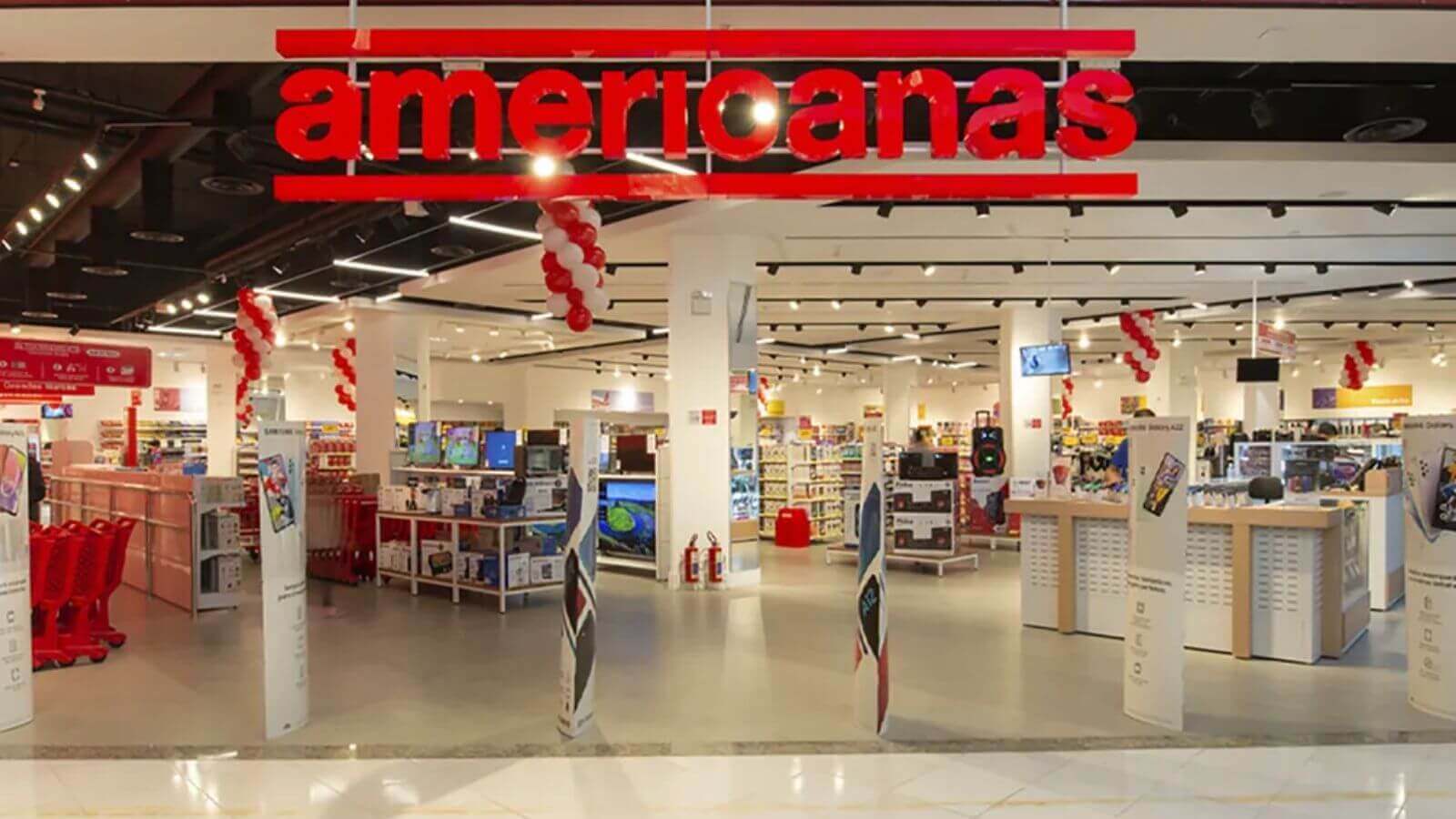 Fachada de Lojas Americanas