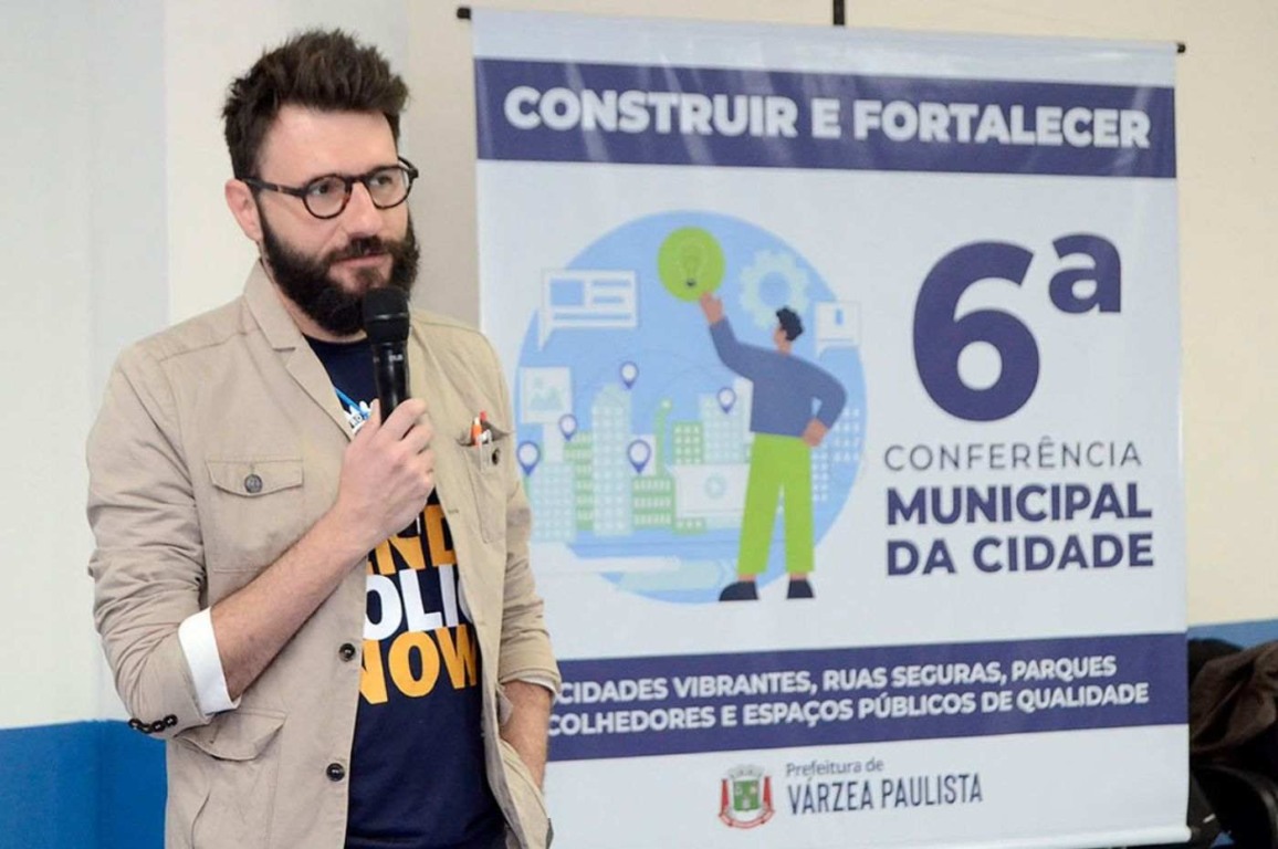 O gestor de Urbanismo e Habitação de Várzea Paulista, Frederick Merten
