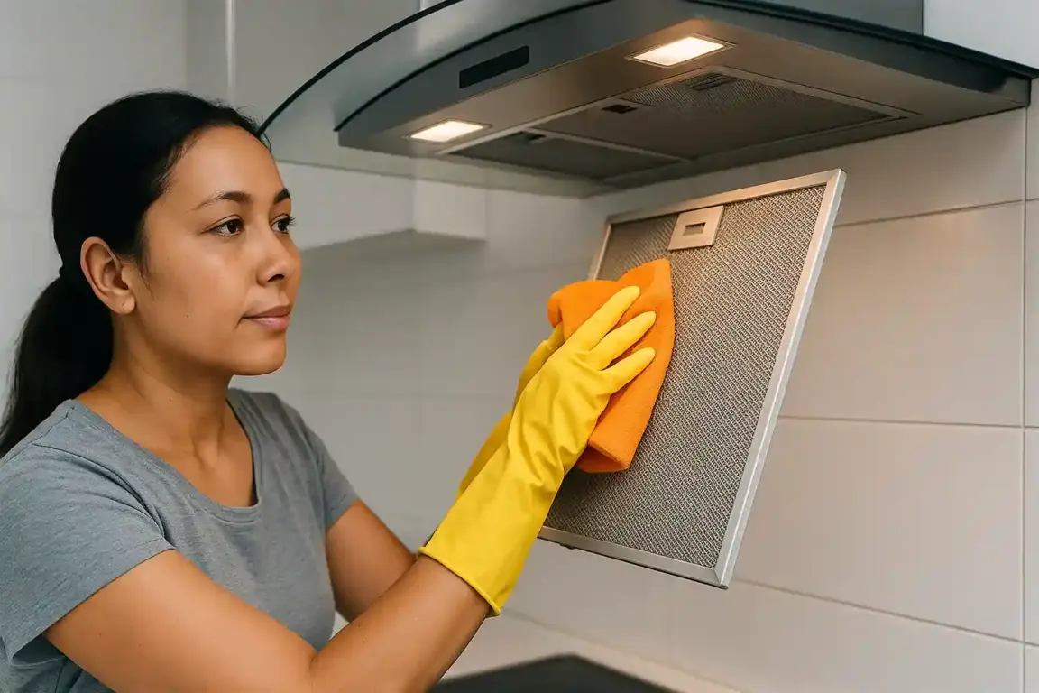 O que fazer se o filtro do exaustor estiver soltando cheiro de fritura