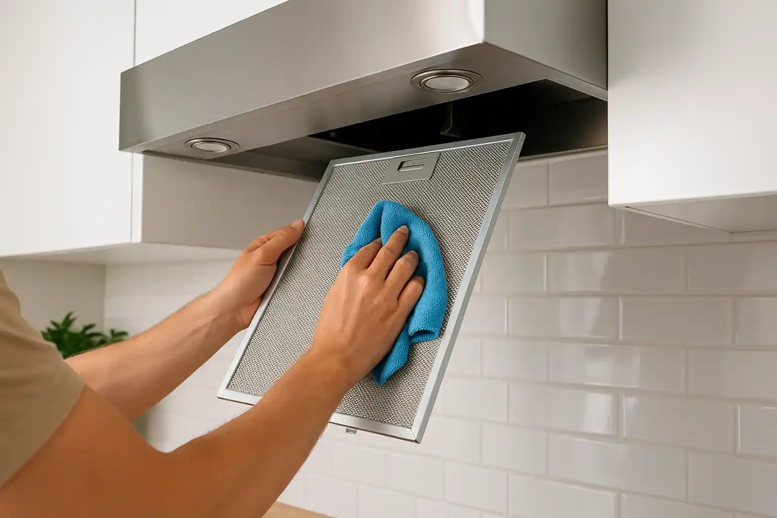 O que fazer se o filtro do exaustor estiver soltando cheiro de fritura