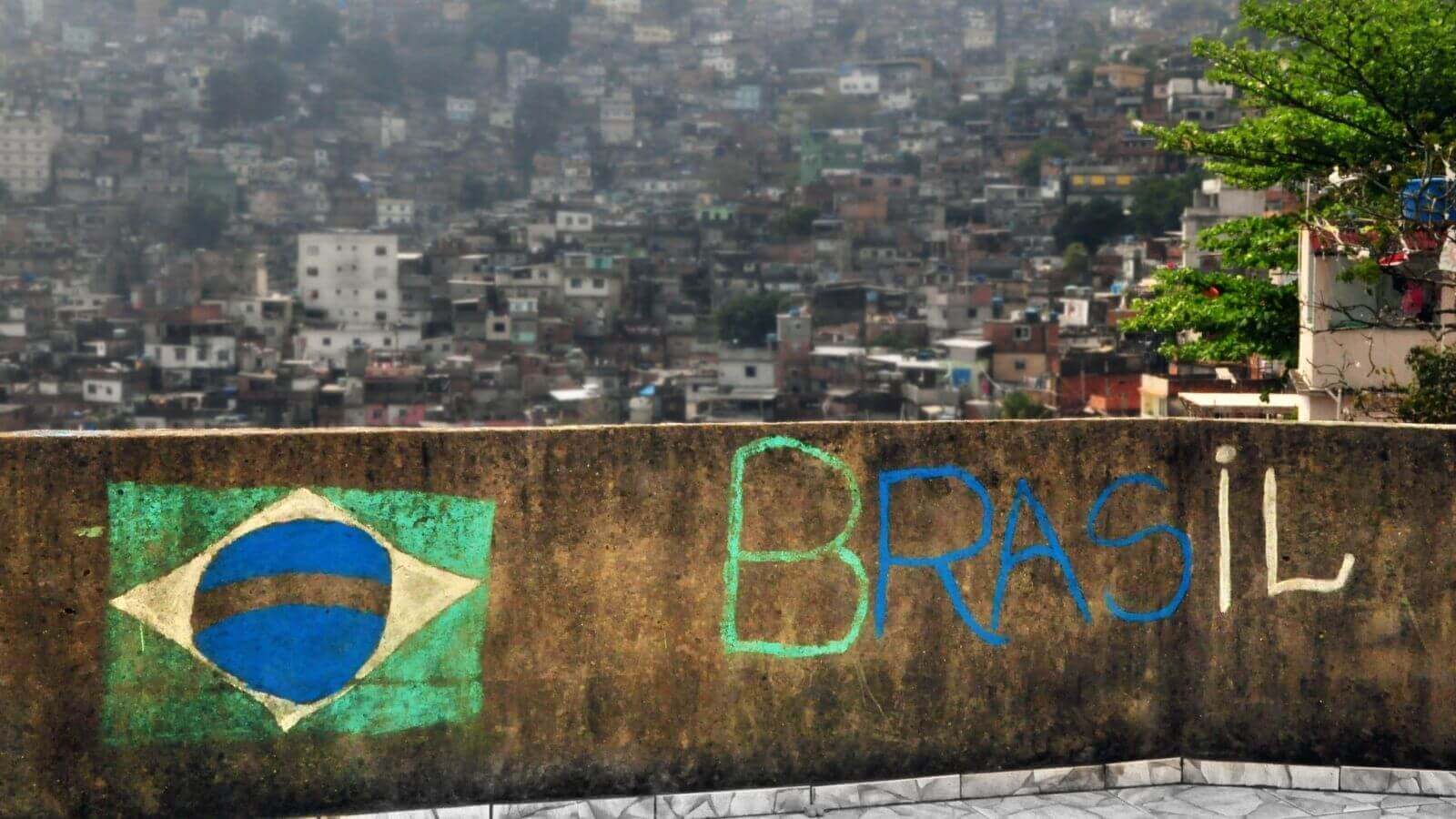 Favela da Rocinha, no Rio de Janeiro