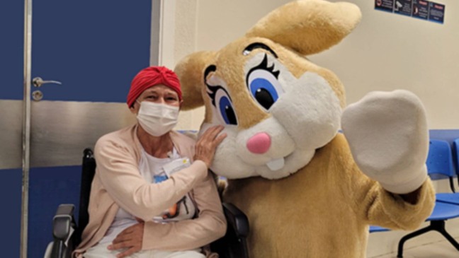 ONG leva visita especial de Páscoa aos pacientes do Hospital São Vicente1