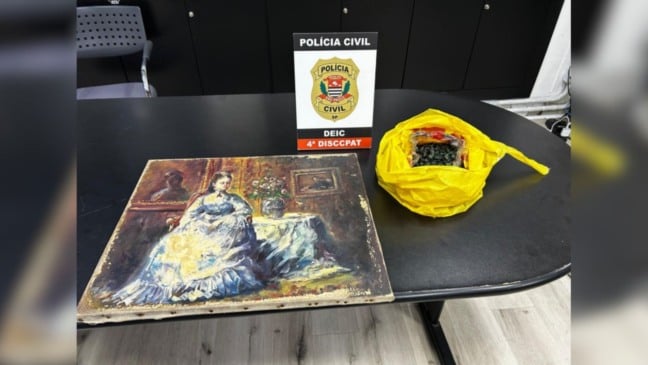 Obra de Monet e mais apreensões