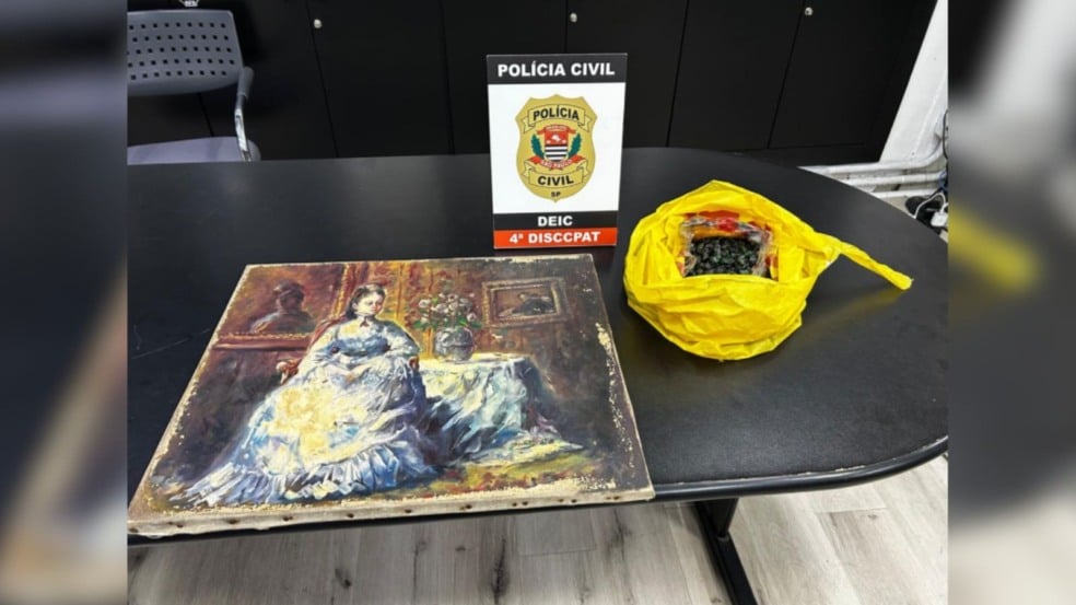 Obra de Monet e mais apreensões