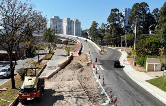 Obra do Viaduto das Valquírias entra na fase final