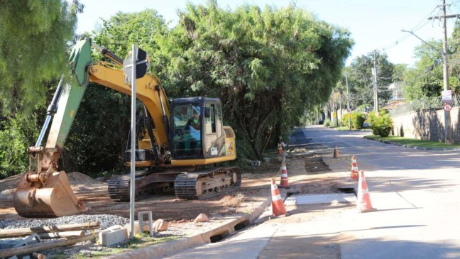 Obras da DAE Jundiaí no Vetor Oeste