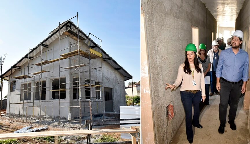 Nova UBS Jundiaí Mirim está com 80% da obra concluída