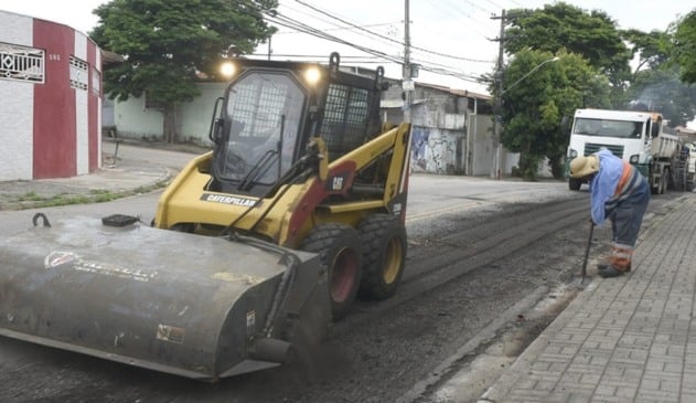 Obras de recapeamento do Colônia têm prazo de entrega para a próxima semana
