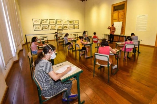 Oficina de férias na Pinacoteca acontecerá dia 08 de julho. Foto: Prefeitura de Jundiaí