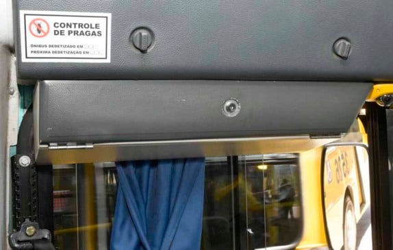 Onda de calor antecipa prevenção contra baratas nos ônibus