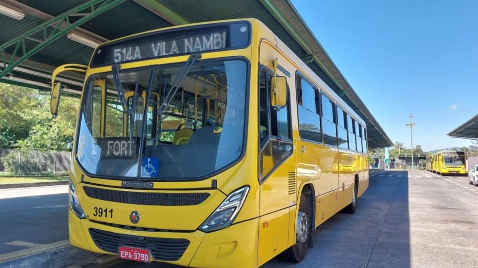 Ônibus da Linha 514 em Jundiaí