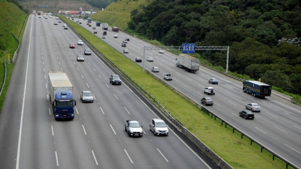 Veículos no sistema Anhanguera-Bandeirantes