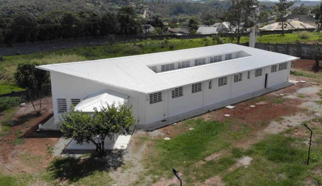 foto aérea de UBS em jundiaí