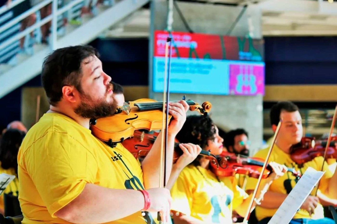Orquestra na Rua. Foto: Divulgação Orquestra na Rua. Foto: Divulgação