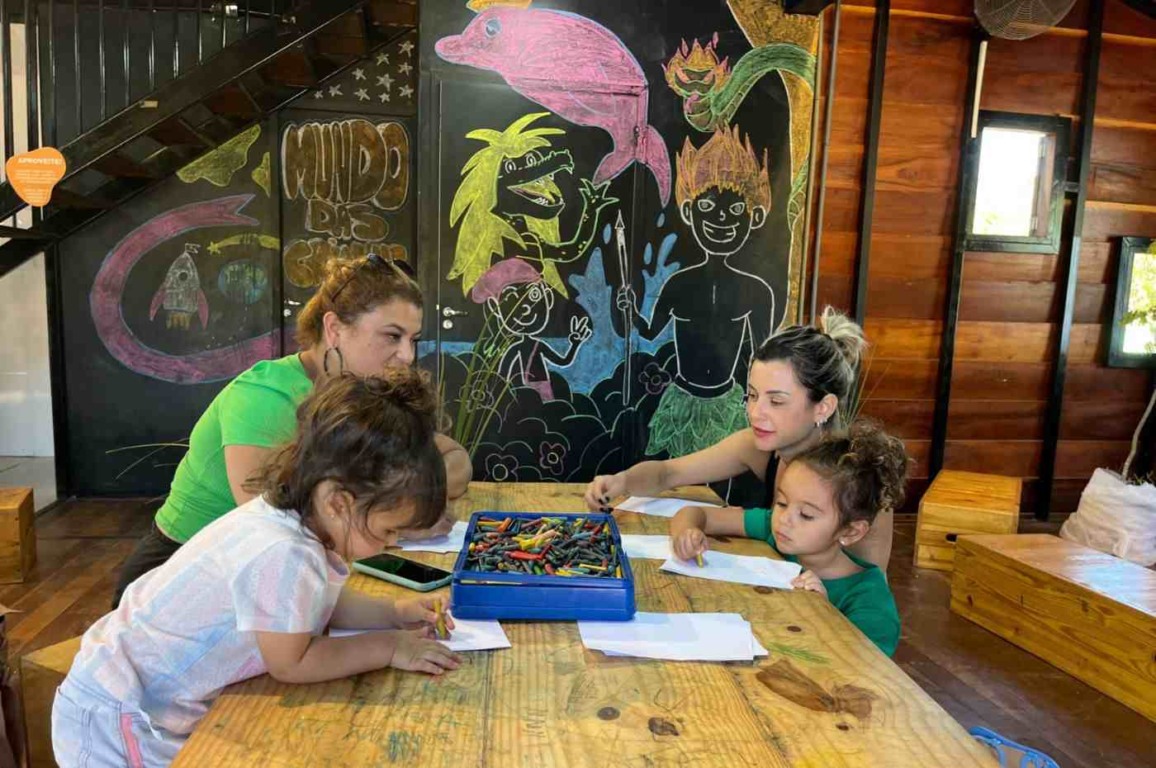 Os desenhos feitos pelas crianças ficarão expostos até o final do mês, na Casa da Árvore. Foto: Prefeitura de Jundiaí Os desenhos feitos pelas crianças ficarão expostos até o final do mês, na Casa da Árvore. Foto: Prefeitura de Jundiaí