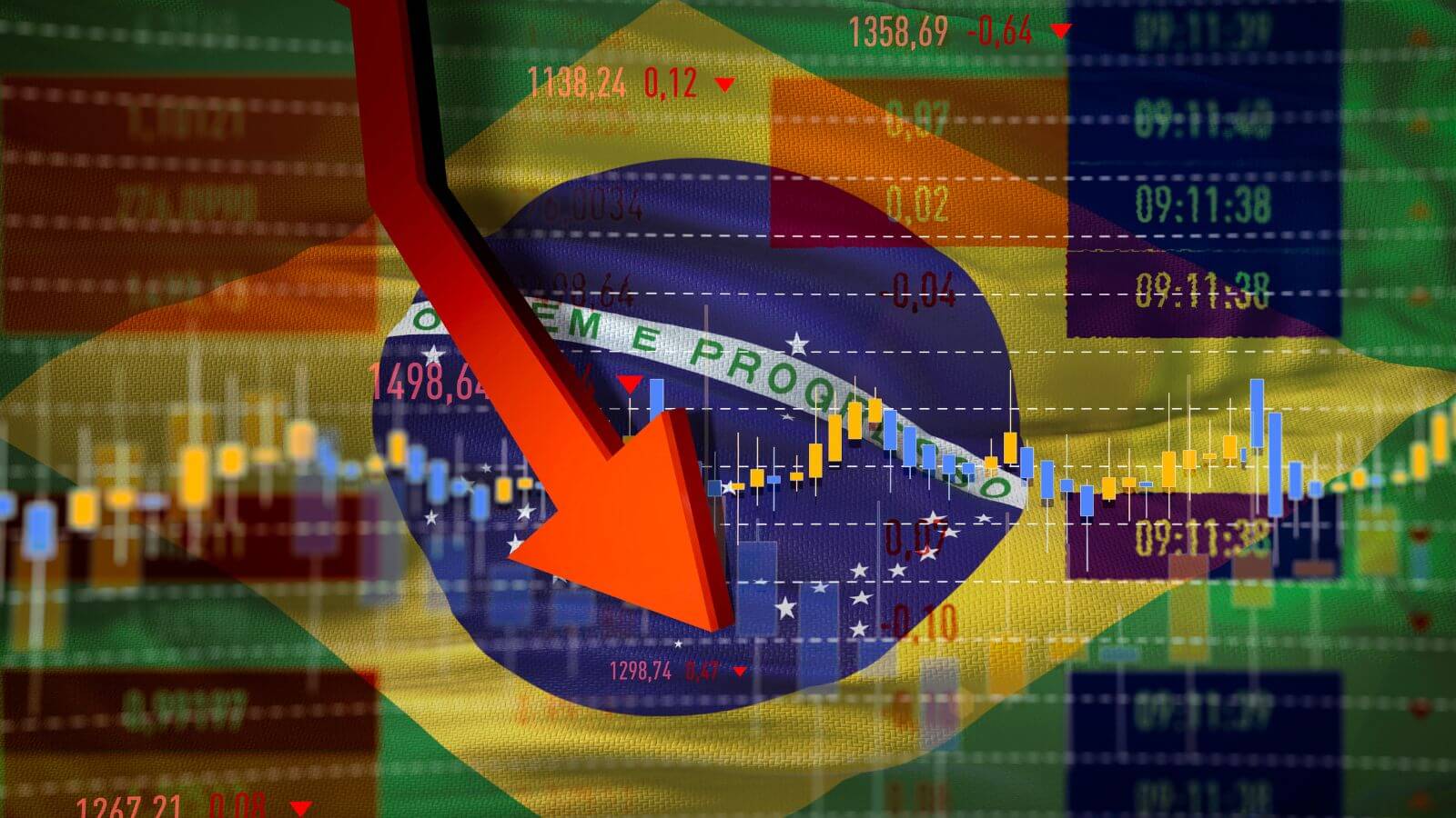 Representação economia brasileira
