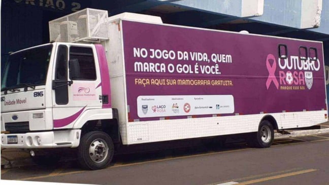 Carreta de Mamografia