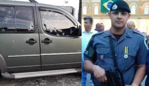 PM da rota levou cerca de 30 tiros