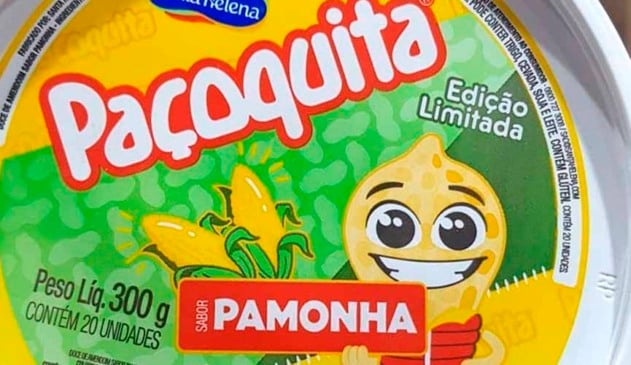 paçoquita de pamonha chega aos mercados '