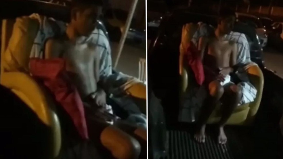 Pai transporta filho tetraplegico na caçamba da caminhonete por falta de ambulância