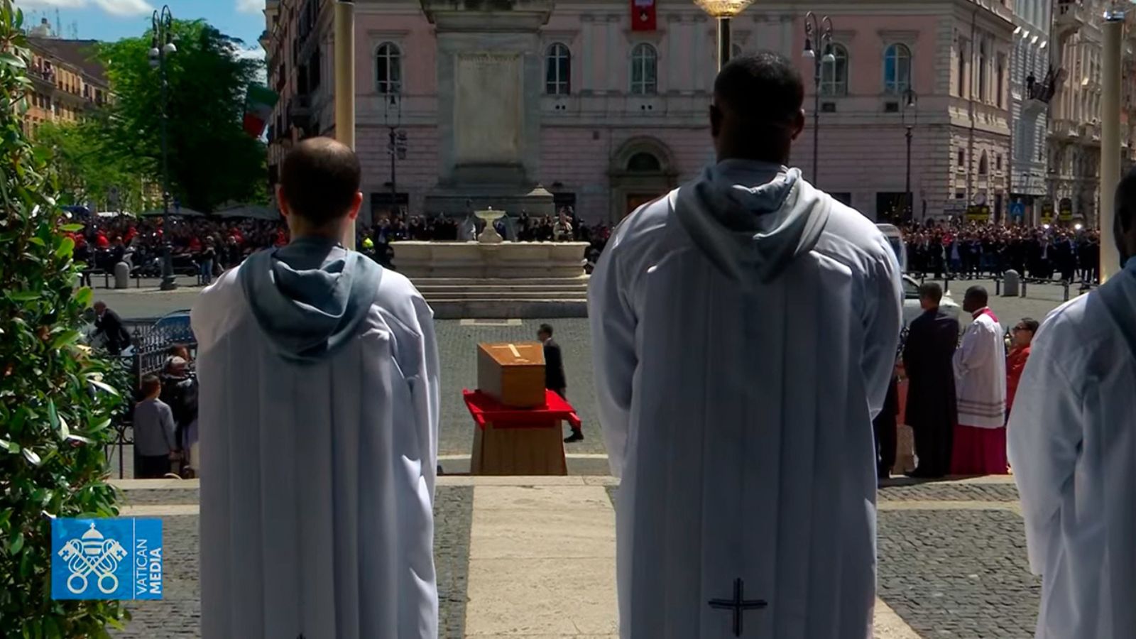 Sepultamento Papa