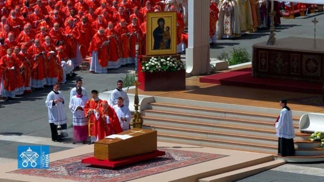 Sepultamento Papa Francisco