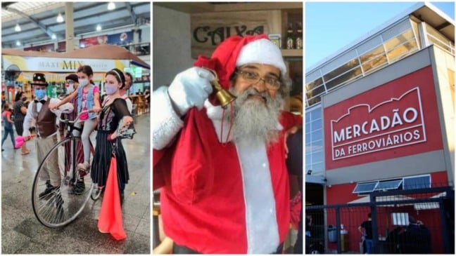 Papai Noel no Mercadão