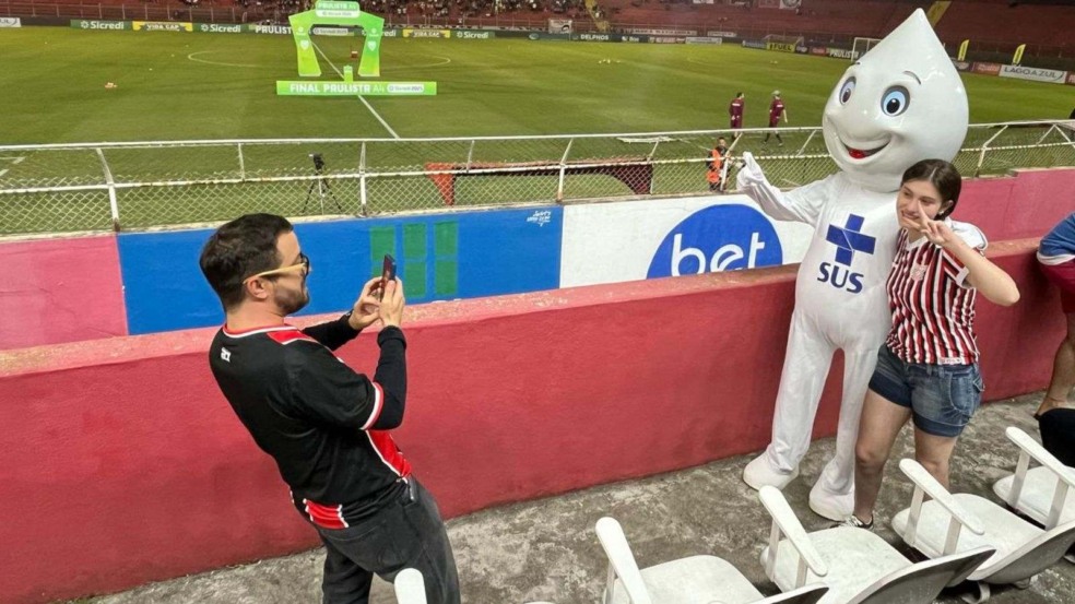 Zé Gotinha no Jayme Cintra