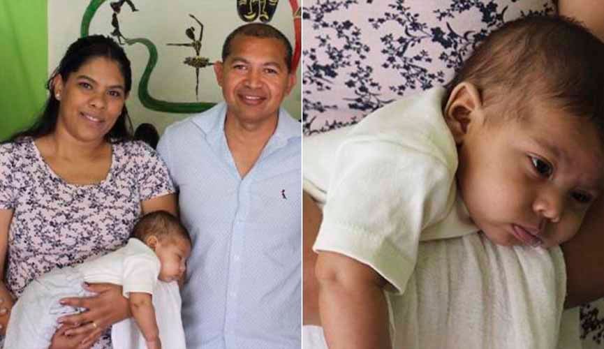 Para não perder aulas, casal leva filho de 3 meses ao inglês em Campo Limpo