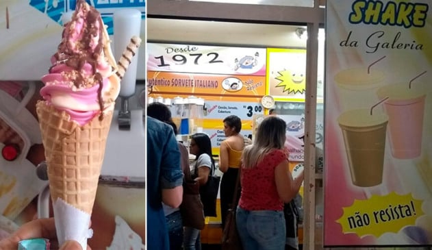 Para jundiaienses, "sorvete da galeria é o mais gostoso de Jundiaí"