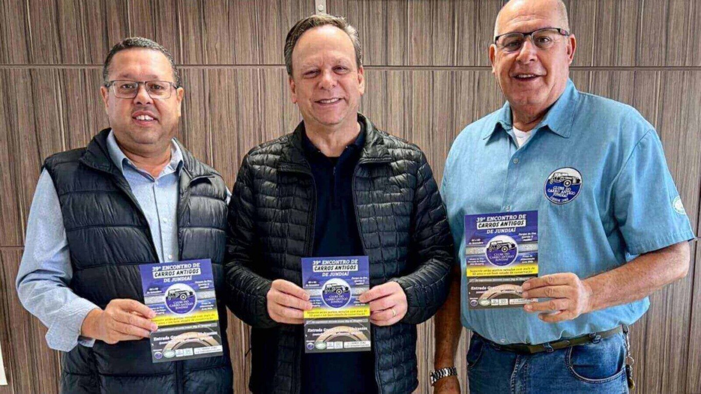 Parque da Uva recebe 39º Encontro de Carros Antigos neste final de semana