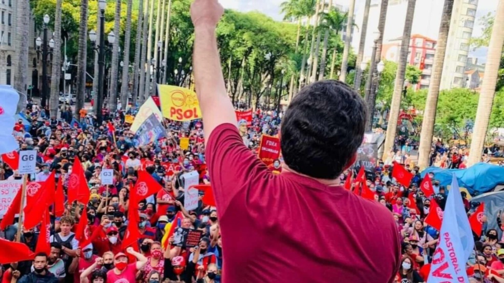 Passeata contra fome em São Paulo