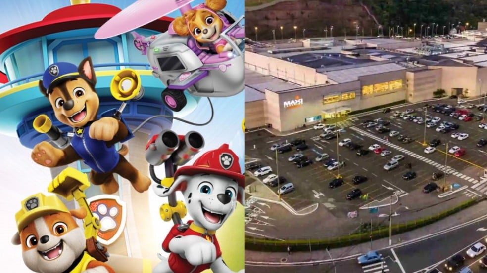 Patrulha Canina | Fachada Maxi Shopping