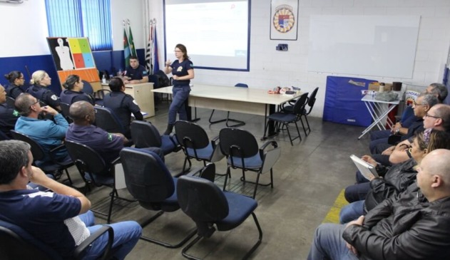 Patrulha Maria da Penha de Jundiaí capacita guardas de Itatiba