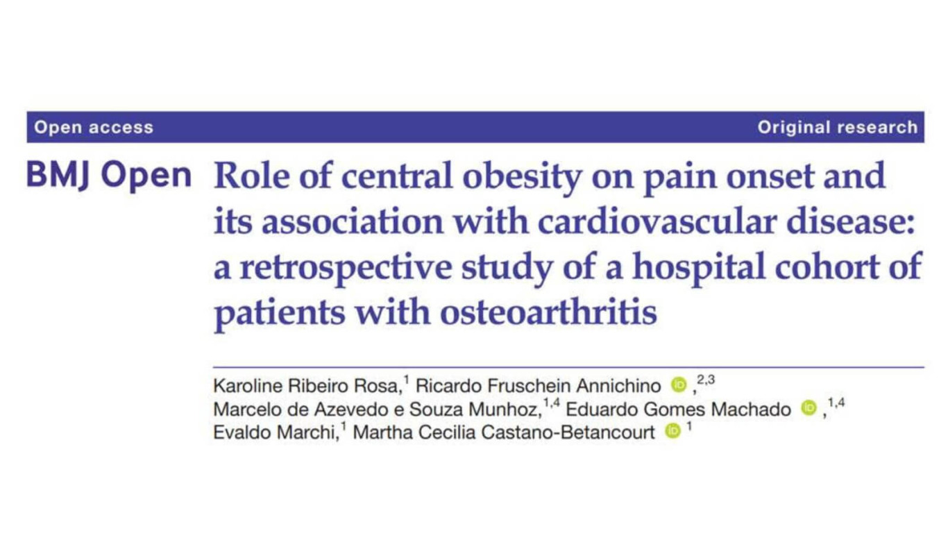 Pesquisa do Hospital São Vicente e Faculdade de Medicina de Jundiaí é publicada em artigo internacional1