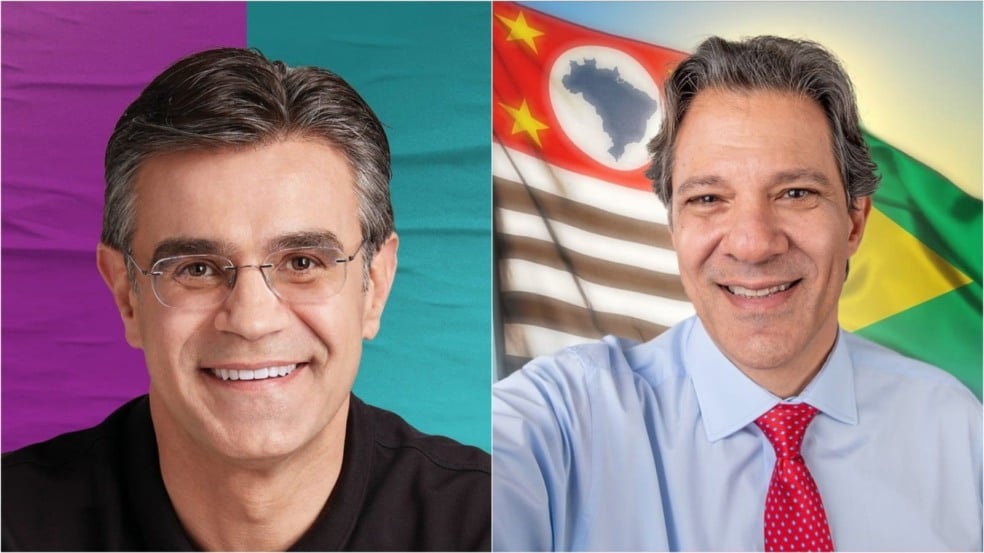 Rodrigo Garcia e Haddad