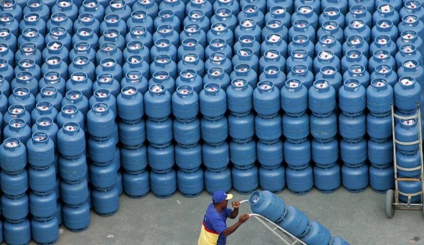 Estatal aumenta o preço do botijão de gás