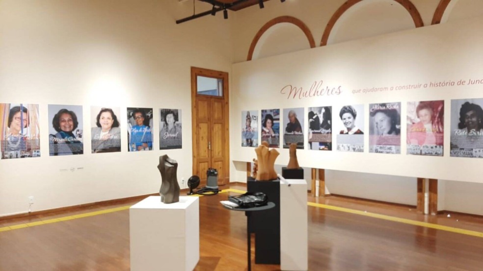 Exposição de Dia da Mulher na Pinacoteca de Jundiaí