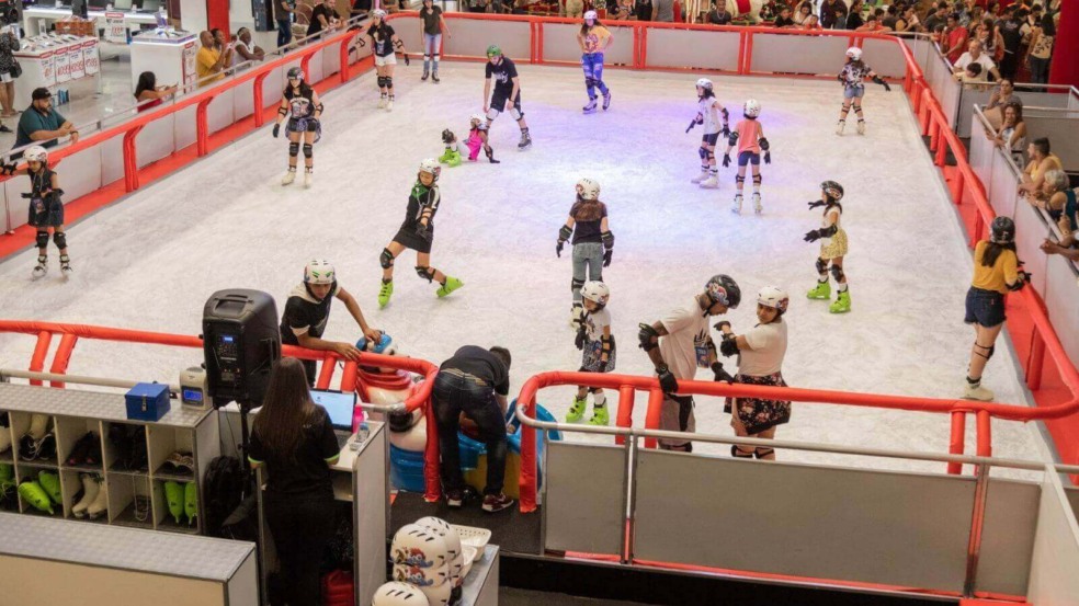 Pista de Patinação de Gelo Maxi Shopping Jundiaí