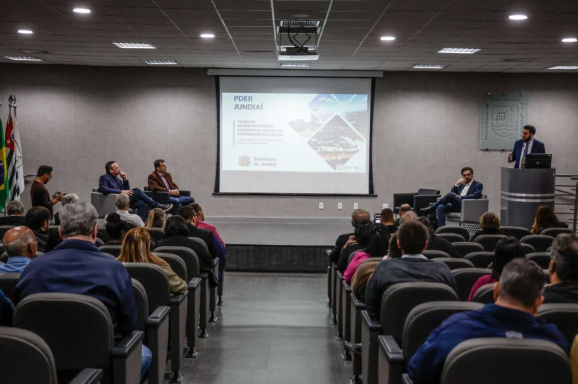Plano de Desenvolvimento Econômico de Jundiaí será apresentado no dia 26