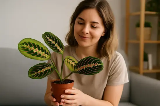 Planta que parece pintada à mão como cuidar da maranta-tricolor sem errar