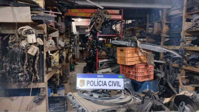 Polícia estoura desmanche ilegal de veículos em Várzea Paulista