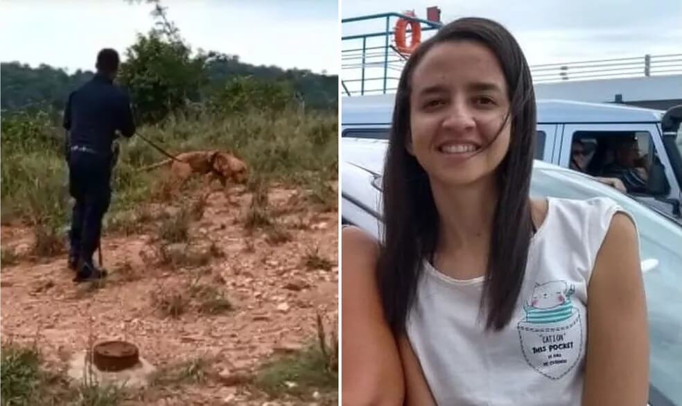 Guarda com cão farejador e jovem desaparecida em Campo Limpo Paulista