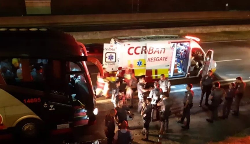 Criminoso é morto por policiais após tentativa de assalto a ônibus na Anhanguera