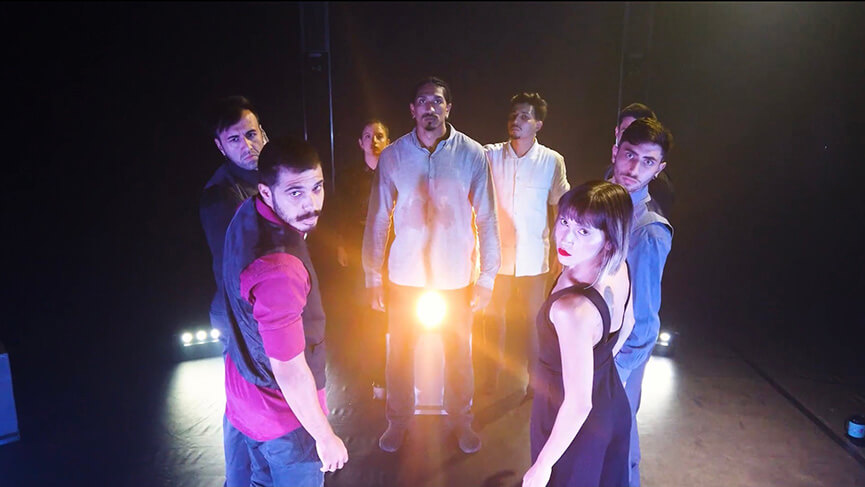 Espetáculo Cia. Kahal. (Foto: Divulgação)